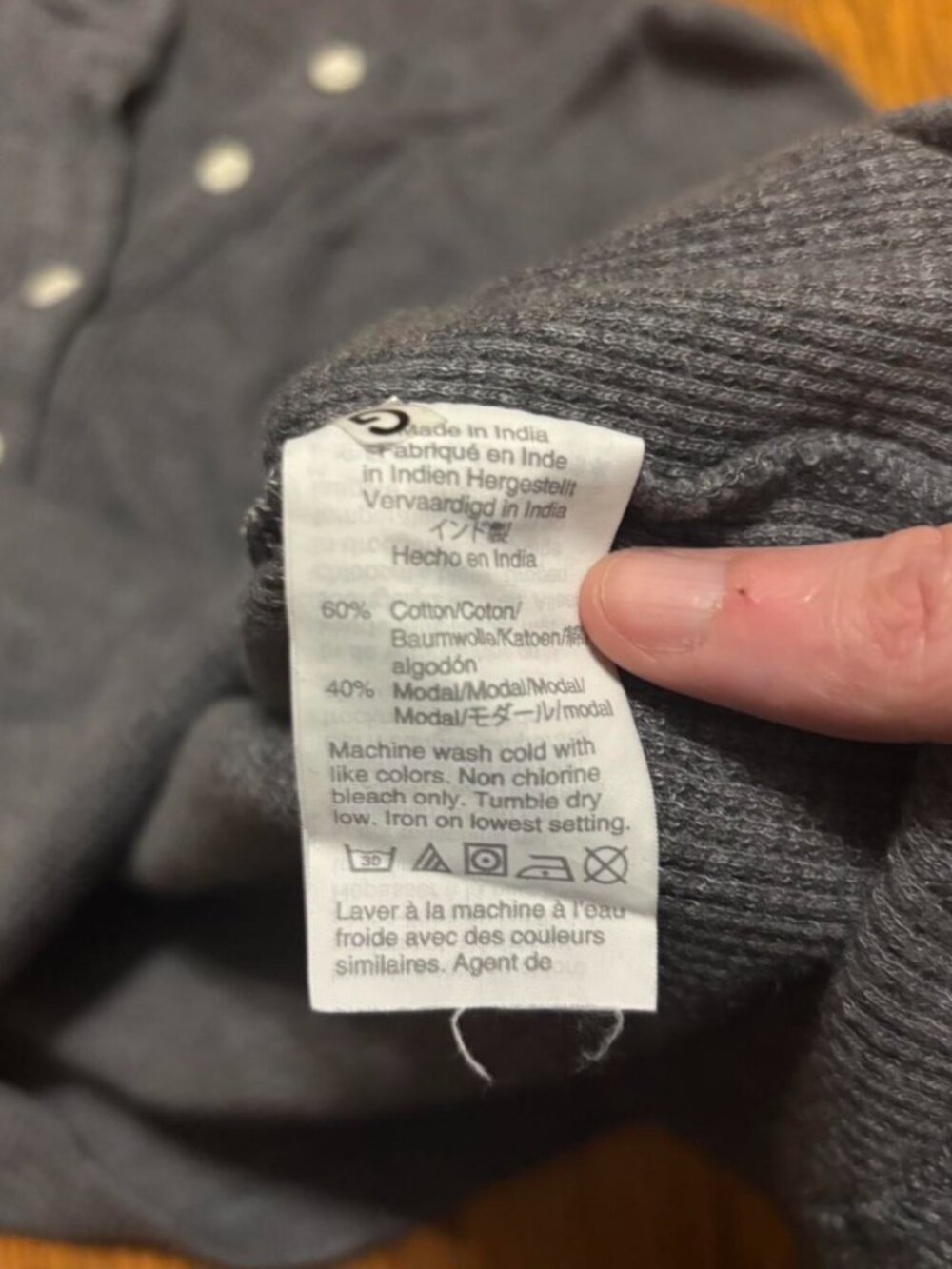 Madewell Women's Grey Shirt - Picture 6 of 7